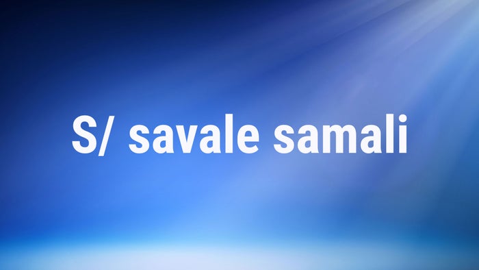 S/ savale samali on JioTV
