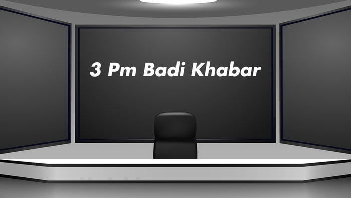3 Pm Badi Khabar on JioTV