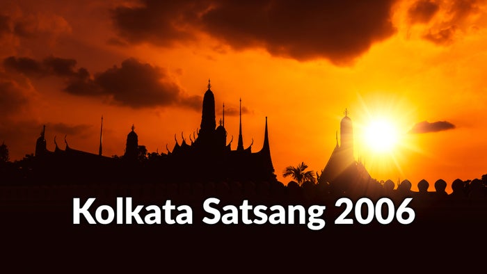 Kolkata Satsang 2006 Episode No.15 on JioTV