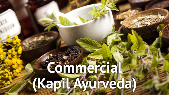 Commercial (Kapil Ayurveda) on JioTV