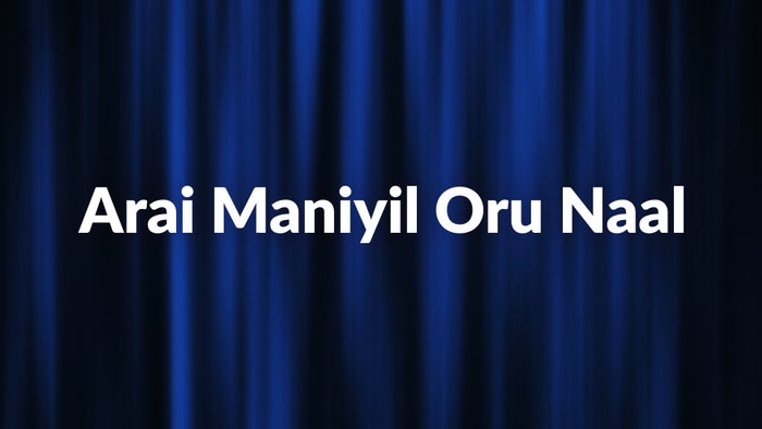 Arai Maniyil Oru Naal on JioTV