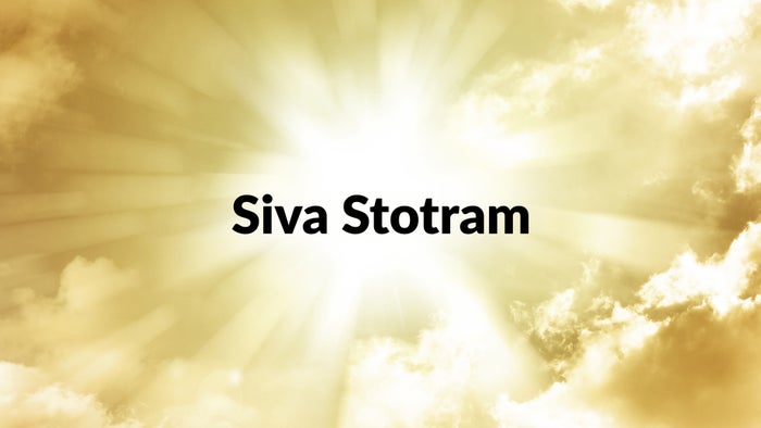 Siva Stotram on JioTV