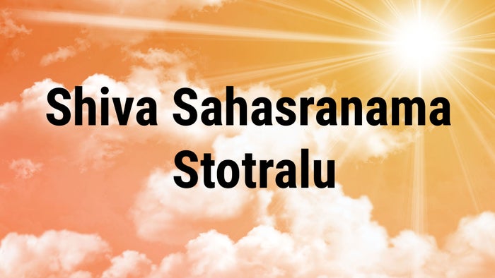 Shiva Sahasranama Stotralu on JioTV