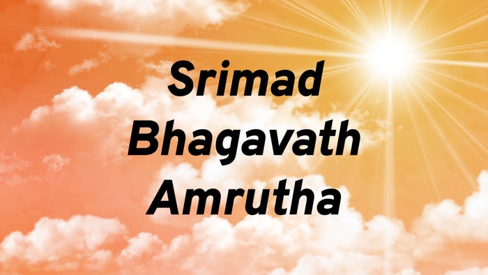 Srimad Bhagavath Amrutha on JioTV