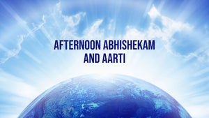 Afternoon Abhishekam And Aarti on Sri Naga Sai Mandir - future program