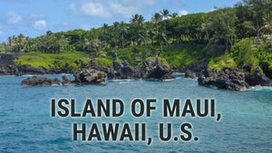 Island of Maui, Hawaii, U.S. on Stingray Naturescape - future program
