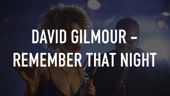 David Gilmour - Remember That Night on JioTV