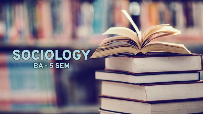 Sociology - BA - 5 Sem on JioTV
