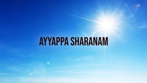 Ayyappa Sharanam on Amrita TV - live program