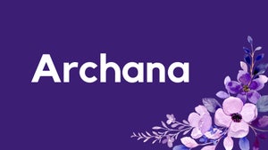 Archana on Bhakti TV - future program