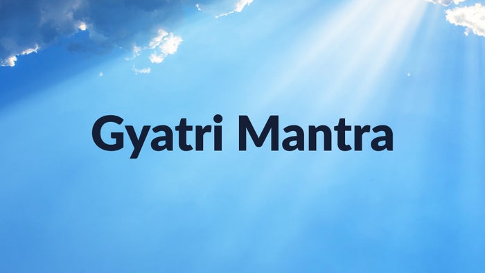 Gyatri Mantra on JioTV