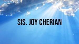 Sis. Joy Cherian on Calvary - past program