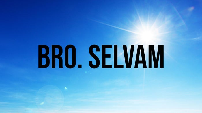 Bro. Selvam on JioTV