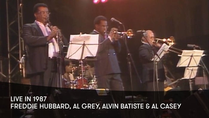 Freddie Hubbard & The Satchmo Legacy Live in 1987 on JioTV