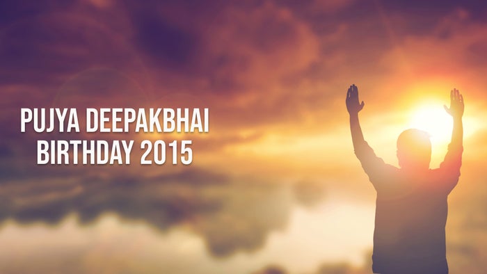 Pujya Deepakbhai Birthday 2015 on JioTV