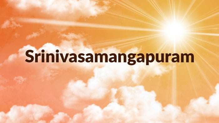 Srinivasamangapuram on JioTV