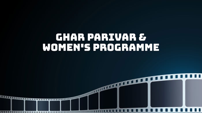 Ghar Parivar & Women's Programme on JioTV