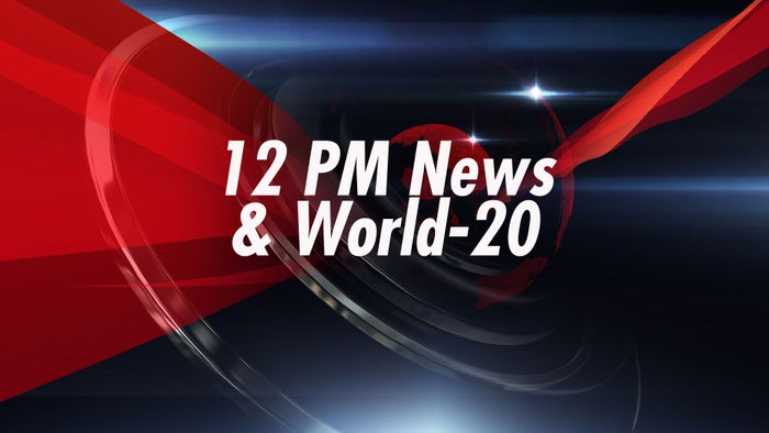 12 PM News & World-20 on JioTV