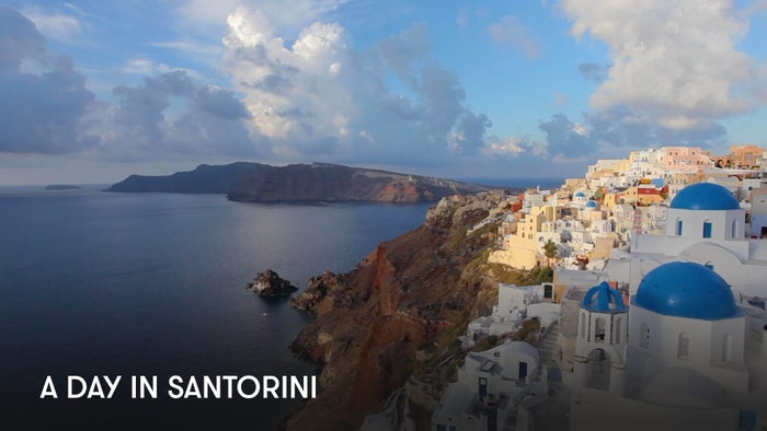 A Day in Santorini on JioTV