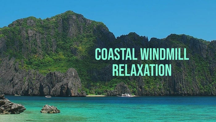Coastal Windmill Relaxation on JioTV