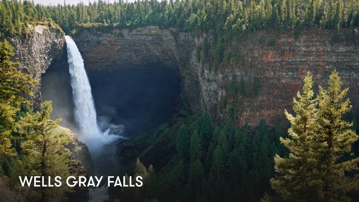 Wells Gray Falls on JioTV
