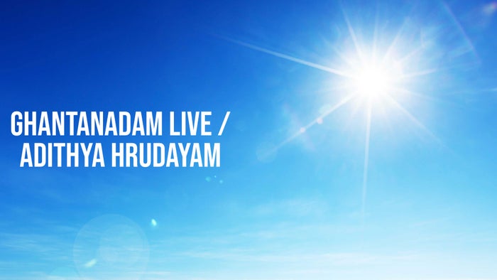 Ghantanadam Live / Adithya Hrudayam on JioTV
