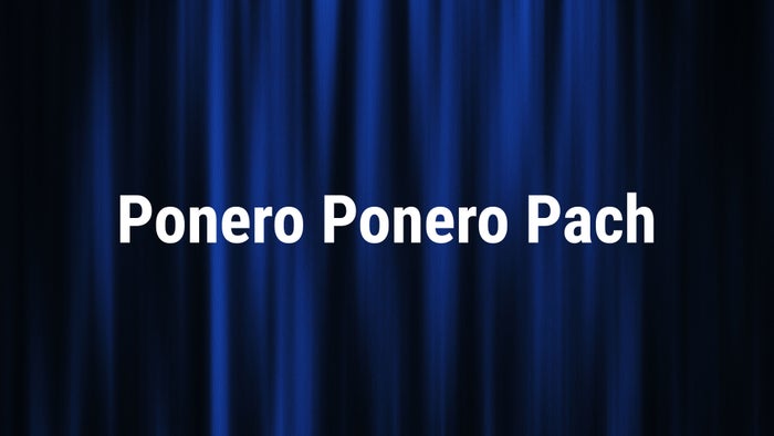 Ponero Ponero Pach on JioTV