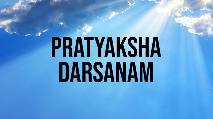 Pratyaksha Darsanam on JioTV