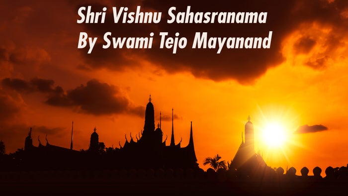 Shri Vishnu Sahasranama By Swami Tejo Mayanand Episode No.62 on JioTV