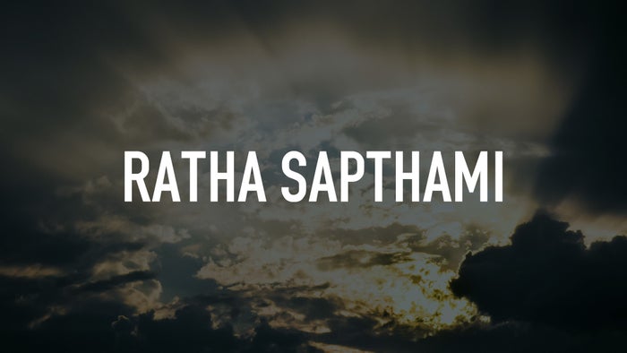 Ratha Sapthami Episode No.67 on JioTV