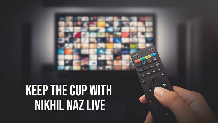 Keep the Cup With Nikhil Naz Live on JioTV