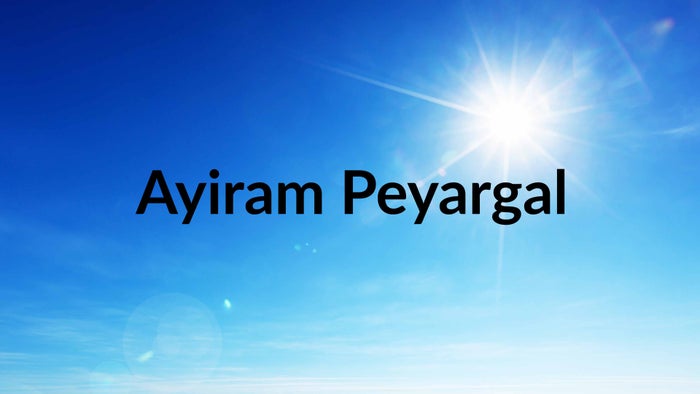 Ayiram Peyargal on JioTV