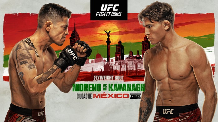 UFC Fight Night: Moreno vs. Kavanagh on JioTV
