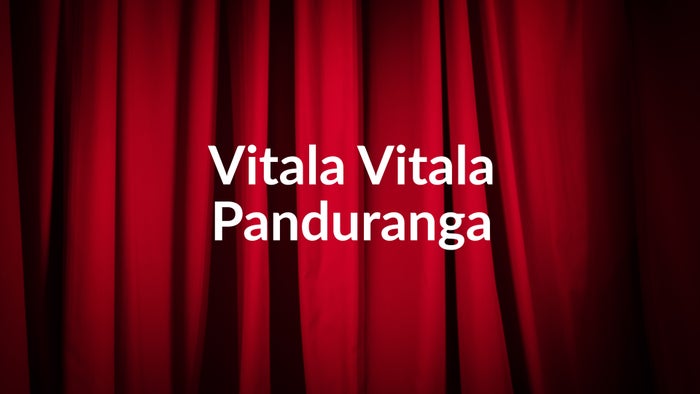 Vitala Vitala Panduranga Episode No.92 on JioTV