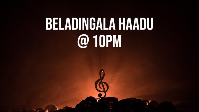 Beladingala Haadu @ 10pm on JioTV