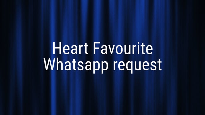Heart Favourite Whatsapp request on JioTV