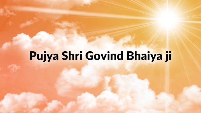 Pujya Shri Govind Bhaiya Ji on JioTV