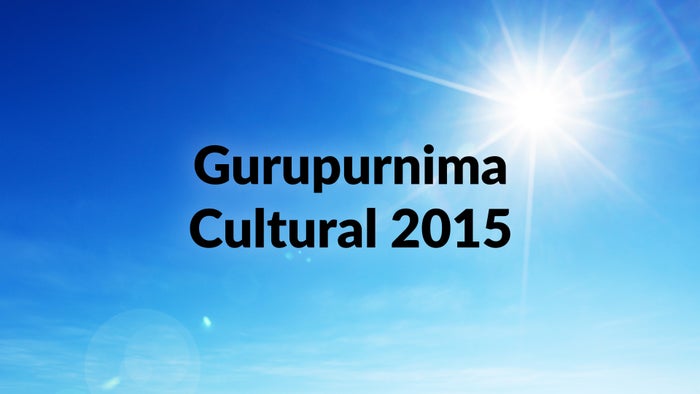 Gurupurnima Cultural 2015 on JioTV
