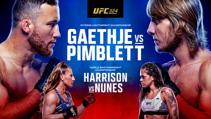UFC 324: Gaethje vs. Pimblett on JioTV