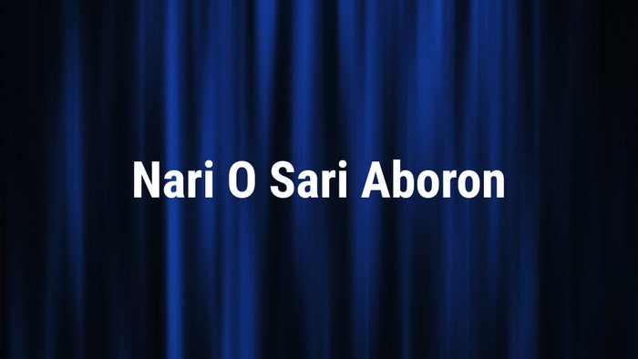 Nari O Sari Aboron on JioTV