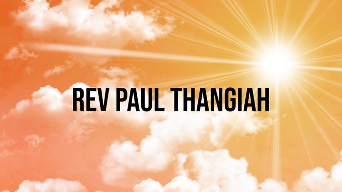 Rev Paul Thangiah on JioTV