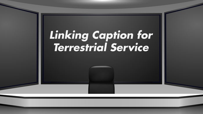 Linking Caption for Terrestrial Service on JioTV