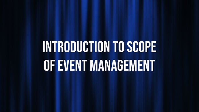 Introduction To Scope Of Event Management on JioTV