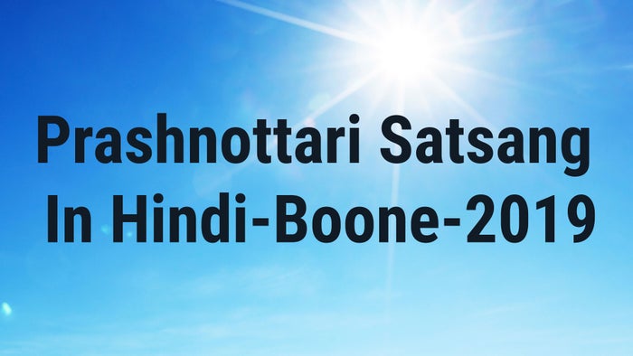 Prashnottari Satsang In Hindi-Boone-2019 on JioTV