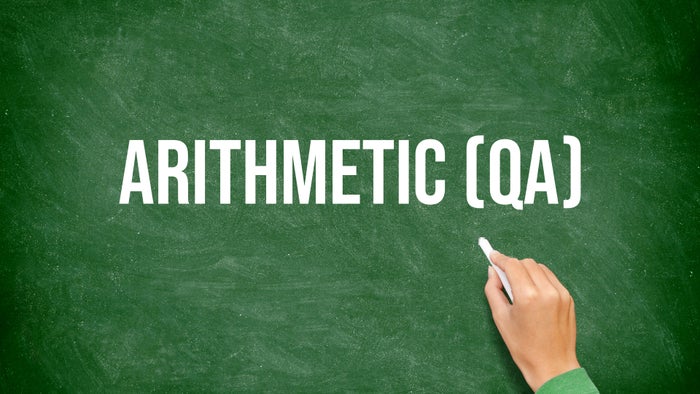Arithmetic (qa) on JioTV