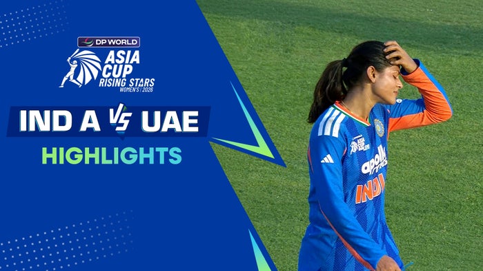 ACC Women’s Rising Stars 2026 on JioTV