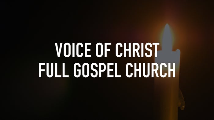 Voice of Christ Full Gospel Church on JioTV