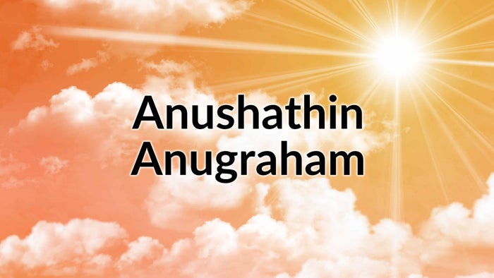 Anushathin Anugraham on JioTV