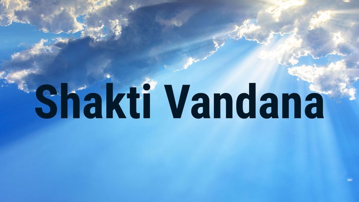 Shakti Vandana on JioTV