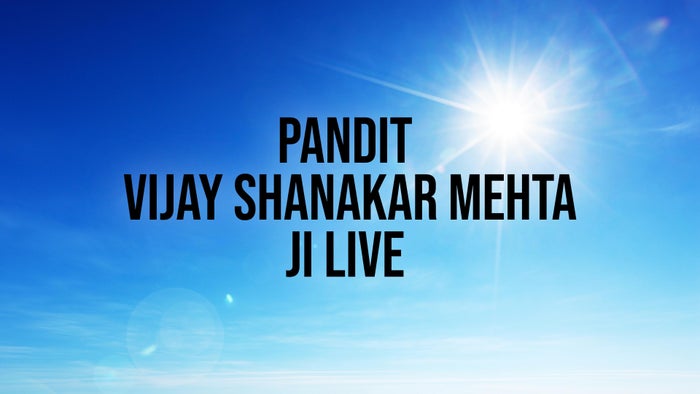 Pandit Vijay Shanakar Mehta Ji Live on JioTV